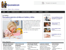 Tablet Screenshot of hijosconsalud.com